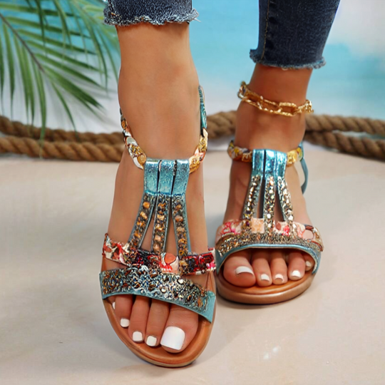 Heidi-Mode | Elegante Boho Sandalen