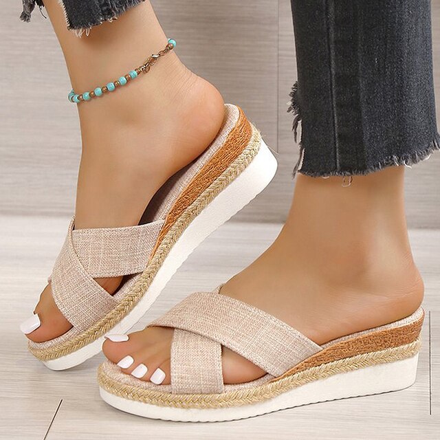 Heidi-Mode | Ergonomische Plateausandalen für Frauen