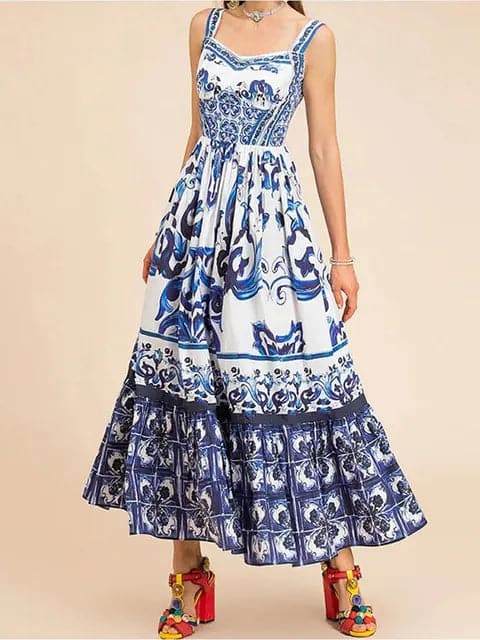 Schönes Boho Damen Kleid