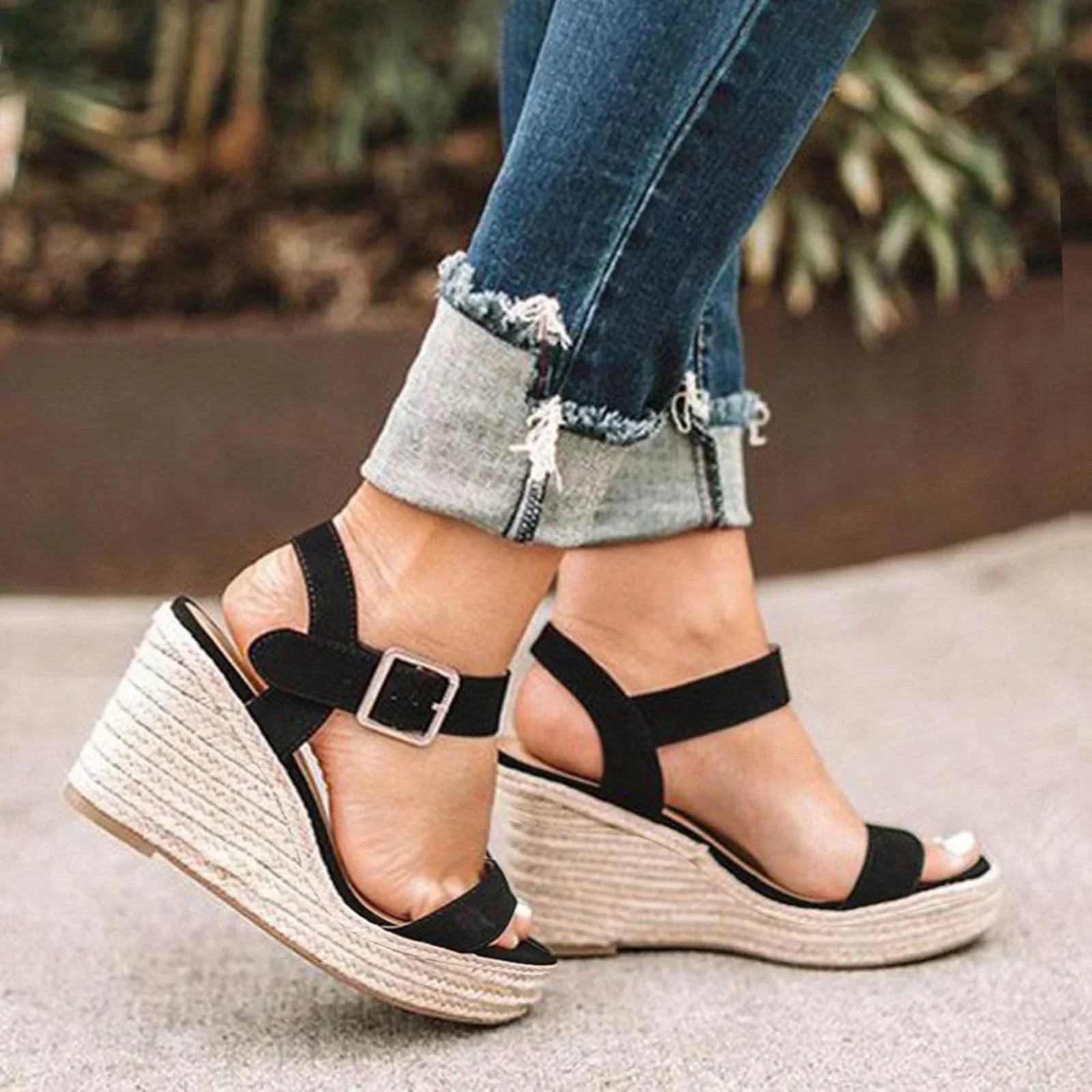 Heidi-Mode | bequeme keilschuhe mit keilabsatz