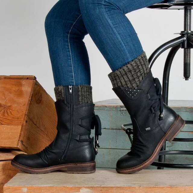 Halbhohe Stiefel für Damen