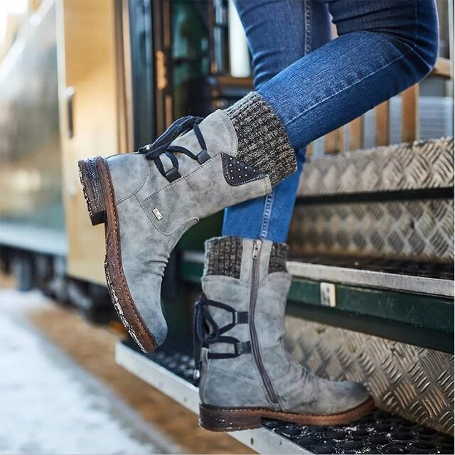 Halbhohe Stiefel für Damen