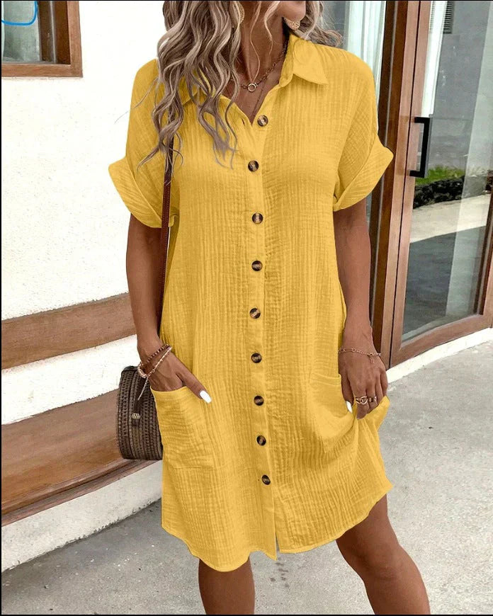 Heidi-Mode | Oversize Polo Kleid für Einen Lässigen Look