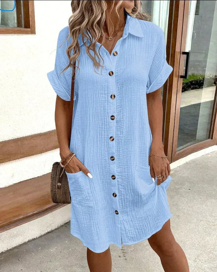 Heidi-Mode | Oversize Polo Kleid für Einen Lässigen Look