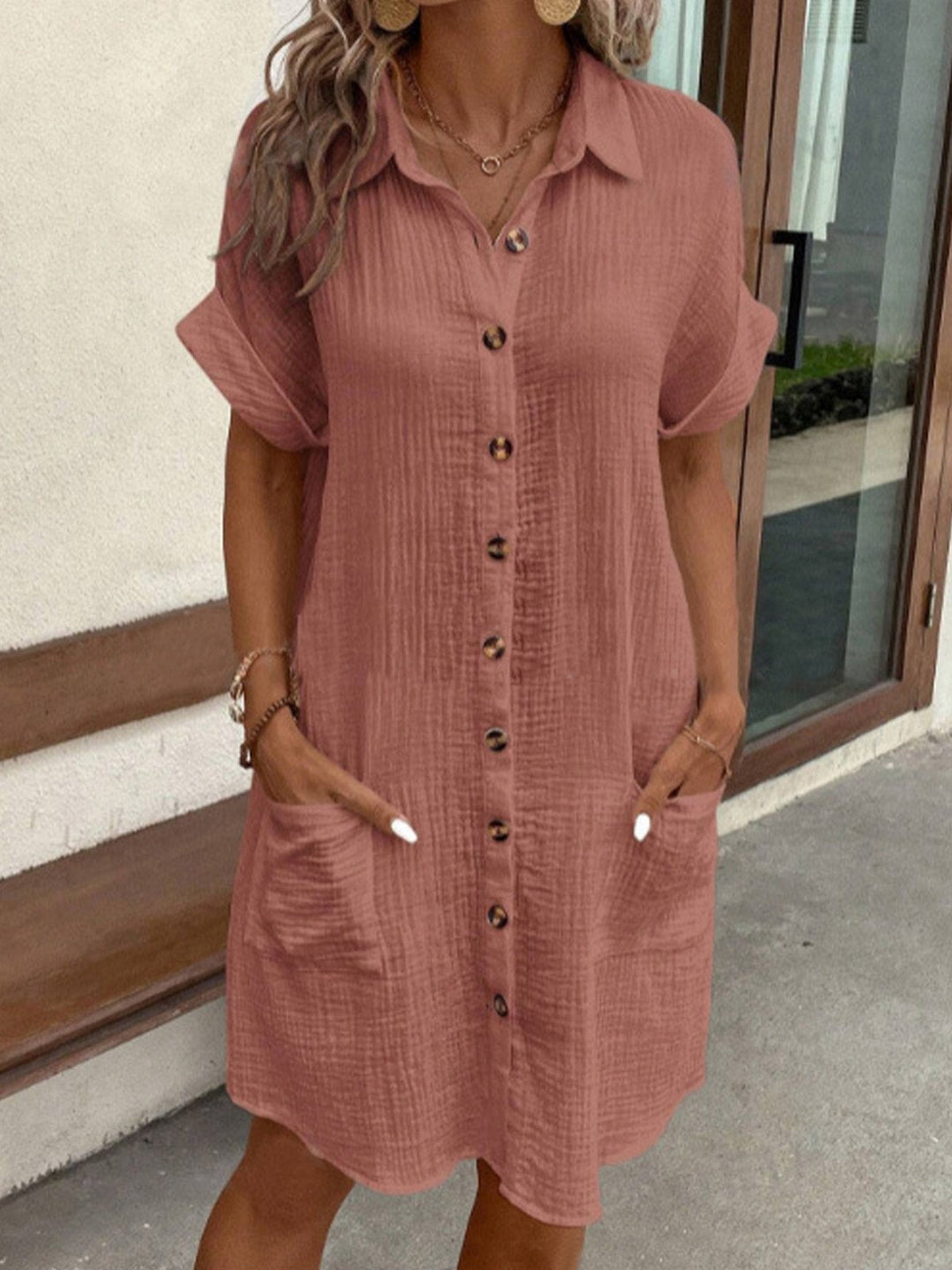 Heidi-Mode | Oversize Polo Kleid für Einen Lässigen Look