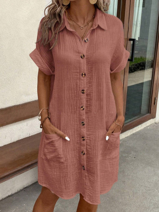 Heidi-Mode | Oversize Polo Kleid für Einen Lässigen Look
