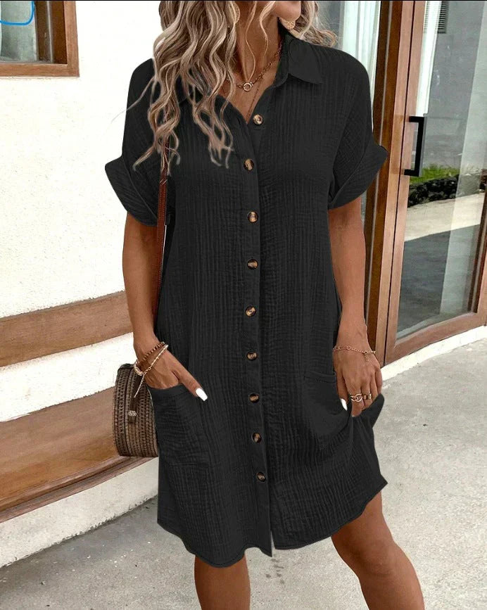 Heidi-Mode | Oversize Polo Kleid für Einen Lässigen Look