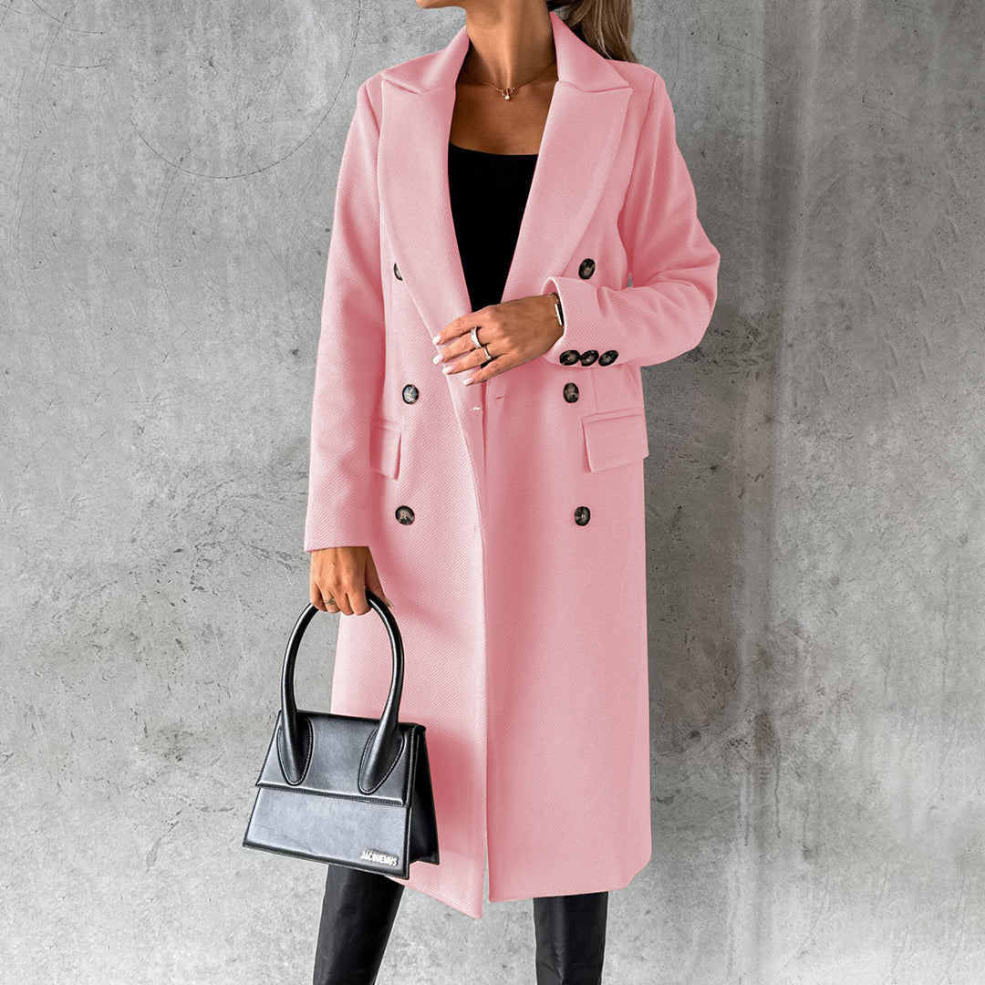 Elegante Winterjacke Trenchcoat Damen