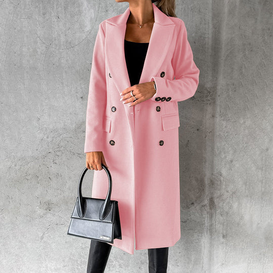 Elegante Winterjacke Trenchcoat Damen