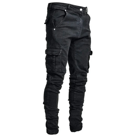 Heidi-Mode | Herren Denim Cargo Hose