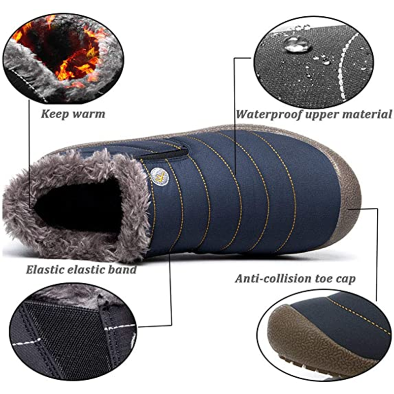 Heidi-Mode | Wasserdichte Knöchelstiefel für Unisex – Warm & Bequem für Winterabenteuer