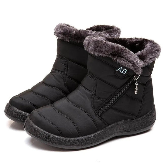 Heidi-Mode | Wasserdichte Knöchel-Schneestiefel für Frauen – Warm & Gemütlicher Komfort