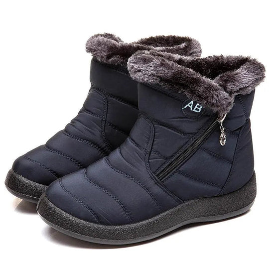 Heidi-Mode | Wasserdichte Knöchel-Schneestiefel für Frauen – Warm & Gemütlicher Komfort