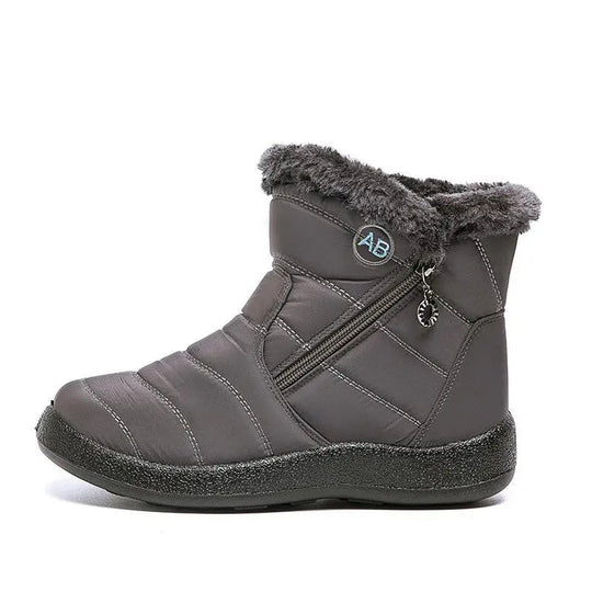 Heidi-Mode | Wasserdichte Knöchel-Schneestiefel für Frauen – Warm & Gemütlicher Komfort