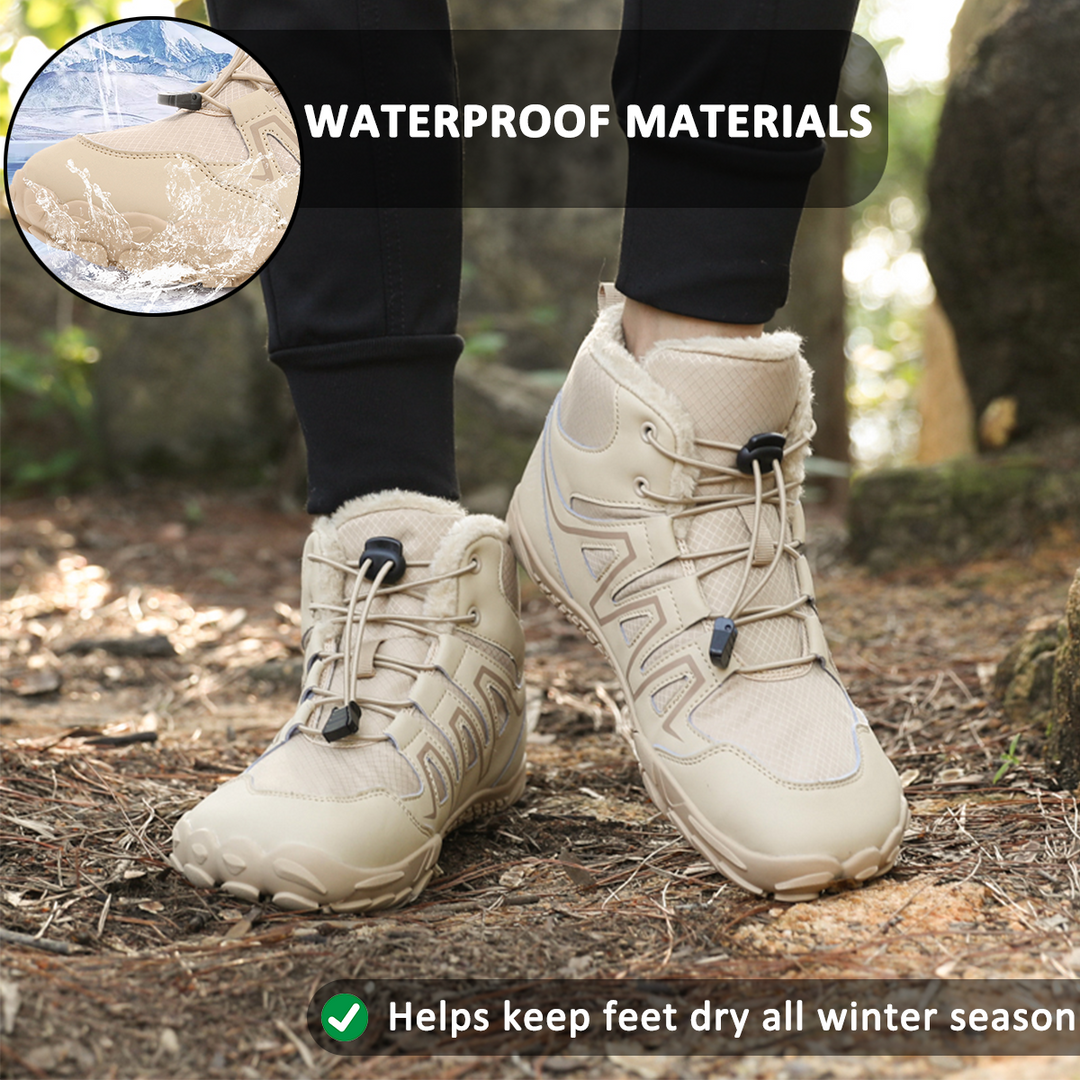 Heidi-Mode | Wasserdichte High-Top-Schneestiefel für Unisex – Bequemes & Rutschfestes Design