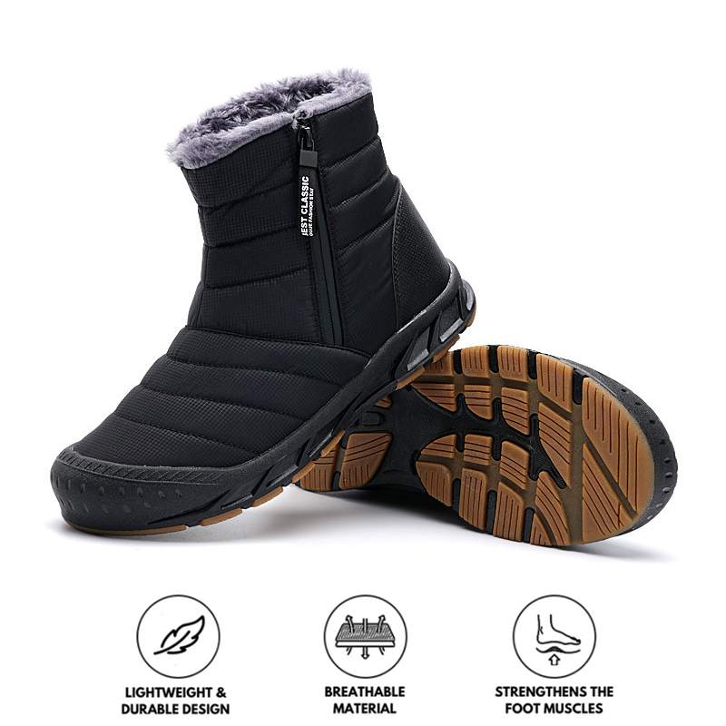 Heidi-Mode | Wasserdichte High Top Schneestiefel für Männer & Frauen – Bequem & Unterstützend für Winterabenteuer