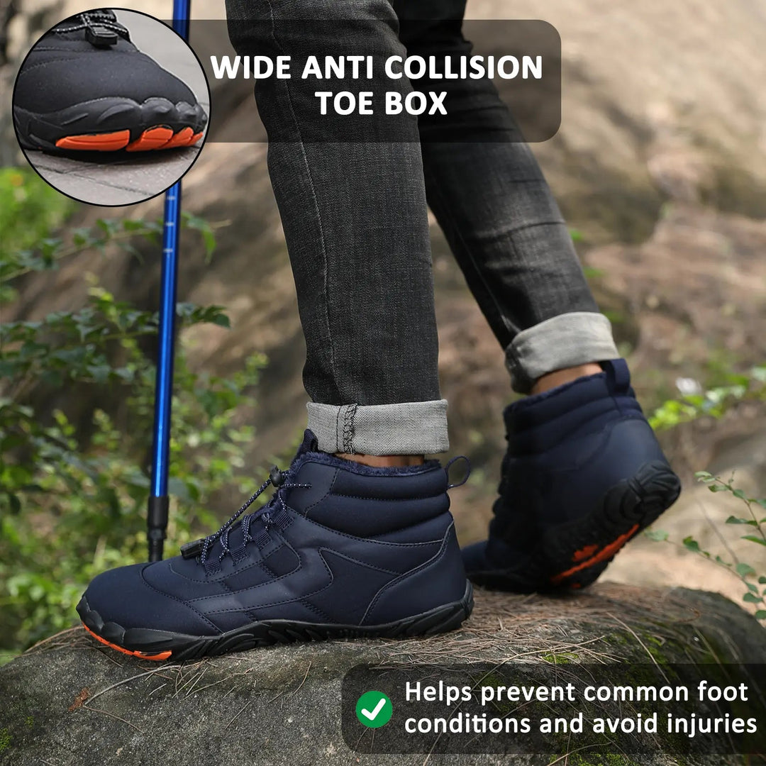 Heidi-Mode | Wasserdichte Wanderschuhe für Unisex – Dicke & Warme Bequemlichkeit