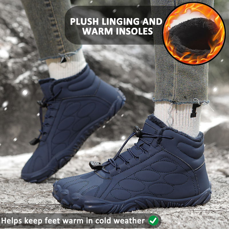 Heidi-Mode | Wasserdichte Knöchelhohe Schneestiefel für Unisex – Bequemes & Unterstützendes Design