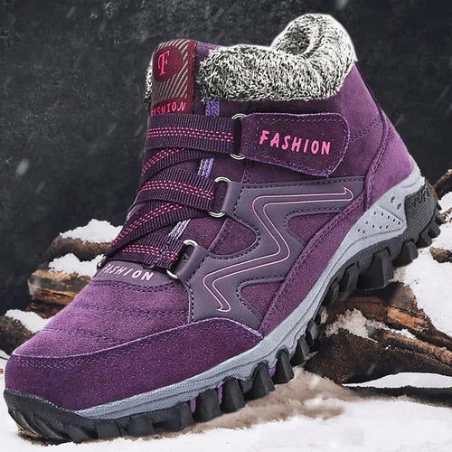 Heidi-Mode | Wasserdichtes Wildleder Schwarz Stiefeletten für Frauen – Gemütliches & Stilvolles Winter Fußbekleidung