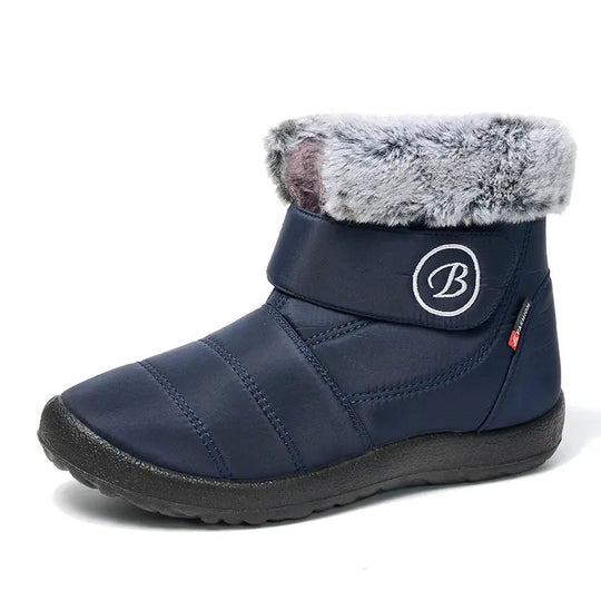 Heidi-Mode | Wasserdichte Winterstiefel für Frauen – Gemütliches & Komfortables Slip-On-Design