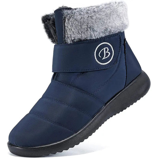 Heidi-Mode | Wasserdichte Winterstiefel für Frauen – Gemütliches & Komfortables Slip-On-Design