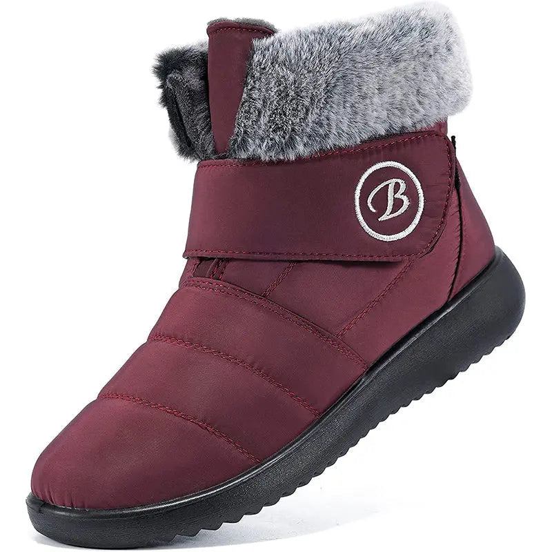 Heidi-Mode | Wasserdichte Winterstiefel für Frauen – Gemütliches & Komfortables Slip-On-Design