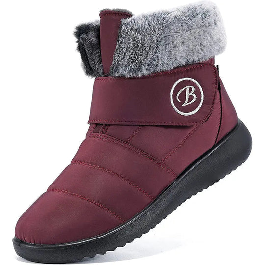 Heidi-Mode | Wasserdichte Winterstiefel für Frauen – Gemütliches & Komfortables Slip-On-Design