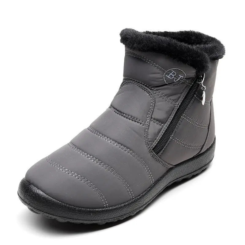Heidi-Mode | Wasserdichte Winter-Schneestiefel für Frauen – Gemütlich & Rutschfest