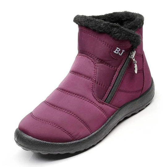 Heidi-Mode | Wasserdichte Winter-Schneestiefel für Frauen – Gemütlich & Rutschfest