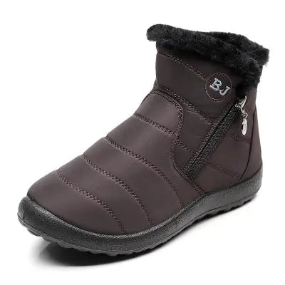 Heidi-Mode | Wasserdichte Winter-Schneestiefel für Frauen – Gemütlich & Rutschfest