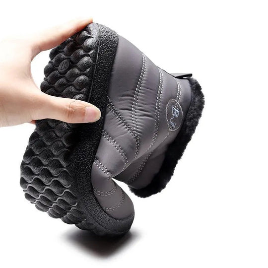 Heidi-Mode | Wasserdichte Winter-Schneestiefel für Frauen – Gemütlich & Rutschfest