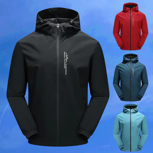 Heidi-Mode | Wasser- und winddichte Outdoor-Jacke mit Kapuze
