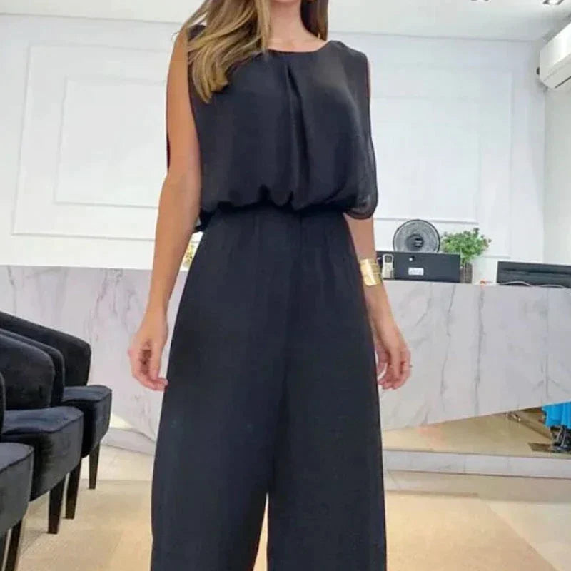 Heidi - Schwarzer Jumpsuit