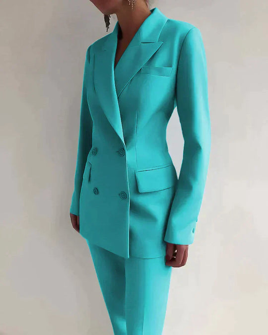 Heidi-Mode | Anzug Damen Eleganter Blazer & Hosen Set
