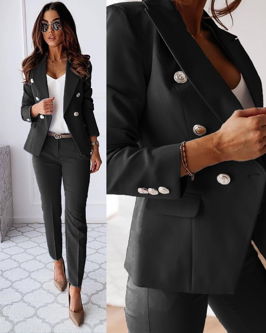 Heidi-Mode | Elegantes Outfit mit Jacke & Hose