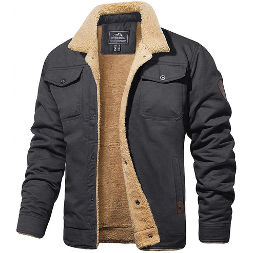 Heidi-Mode - Sherpa Fleece Bomberjacke