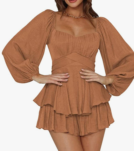 Romantic Kurzes Damenkleid - Ausgabe 2024