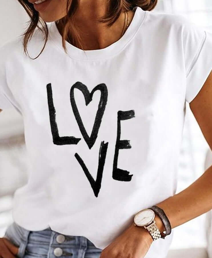 Heidi-Mode | Super-stylisches T-Shirt mit extravaganten Sommermotiven