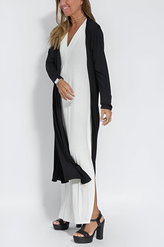 Maxikleid mit Weste