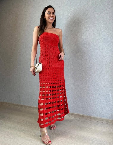 Comfy jurk met berenschouder