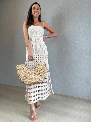 Comfy jurk met berenschouder