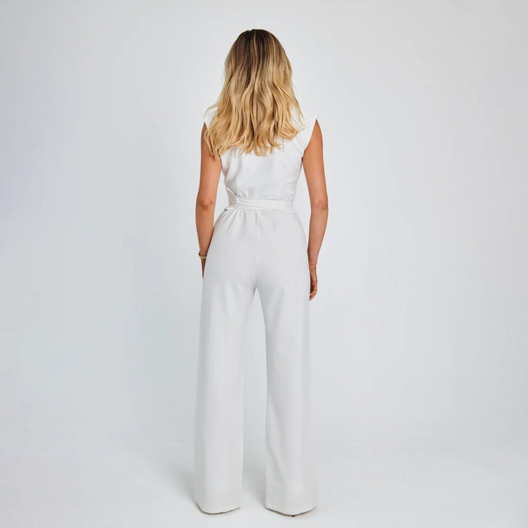 Eleganter ärmelloser Jumpsuit