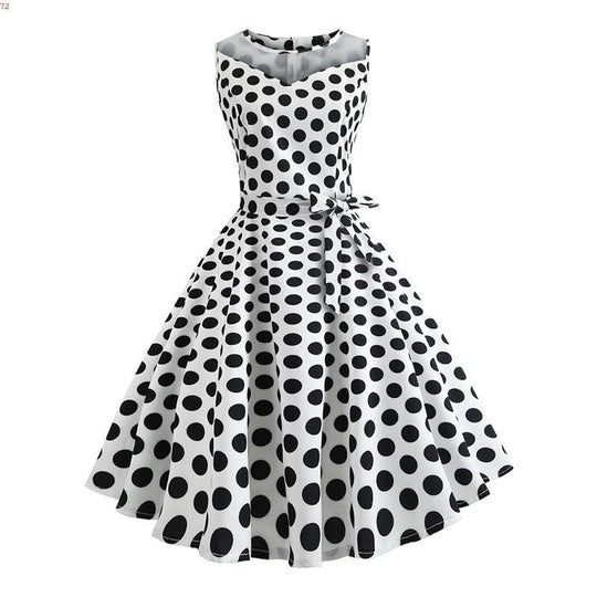 Heidi-Mode | Pop Trends Punkt Druck Kleid
