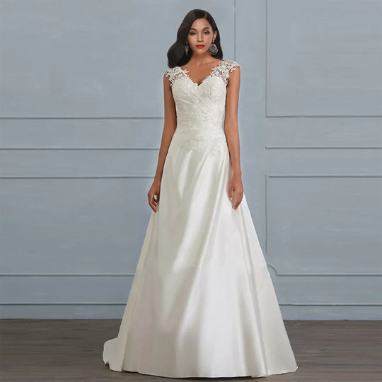 Brautkleid aus Spitze