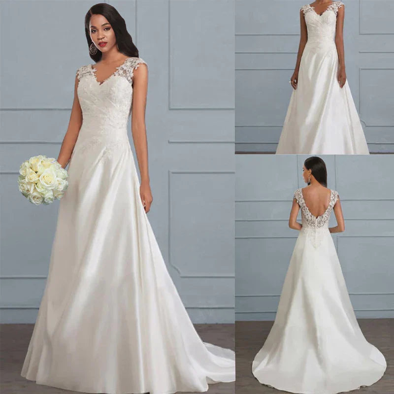 Brautkleid aus Spitze