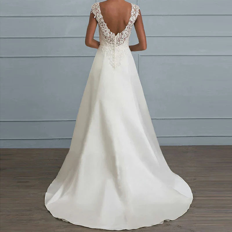Brautkleid aus Spitze