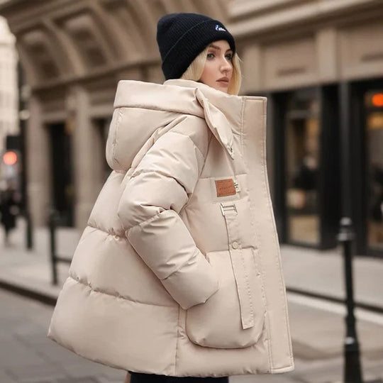 Heidi-Mode | Warme und Dicke Parka-Jacke