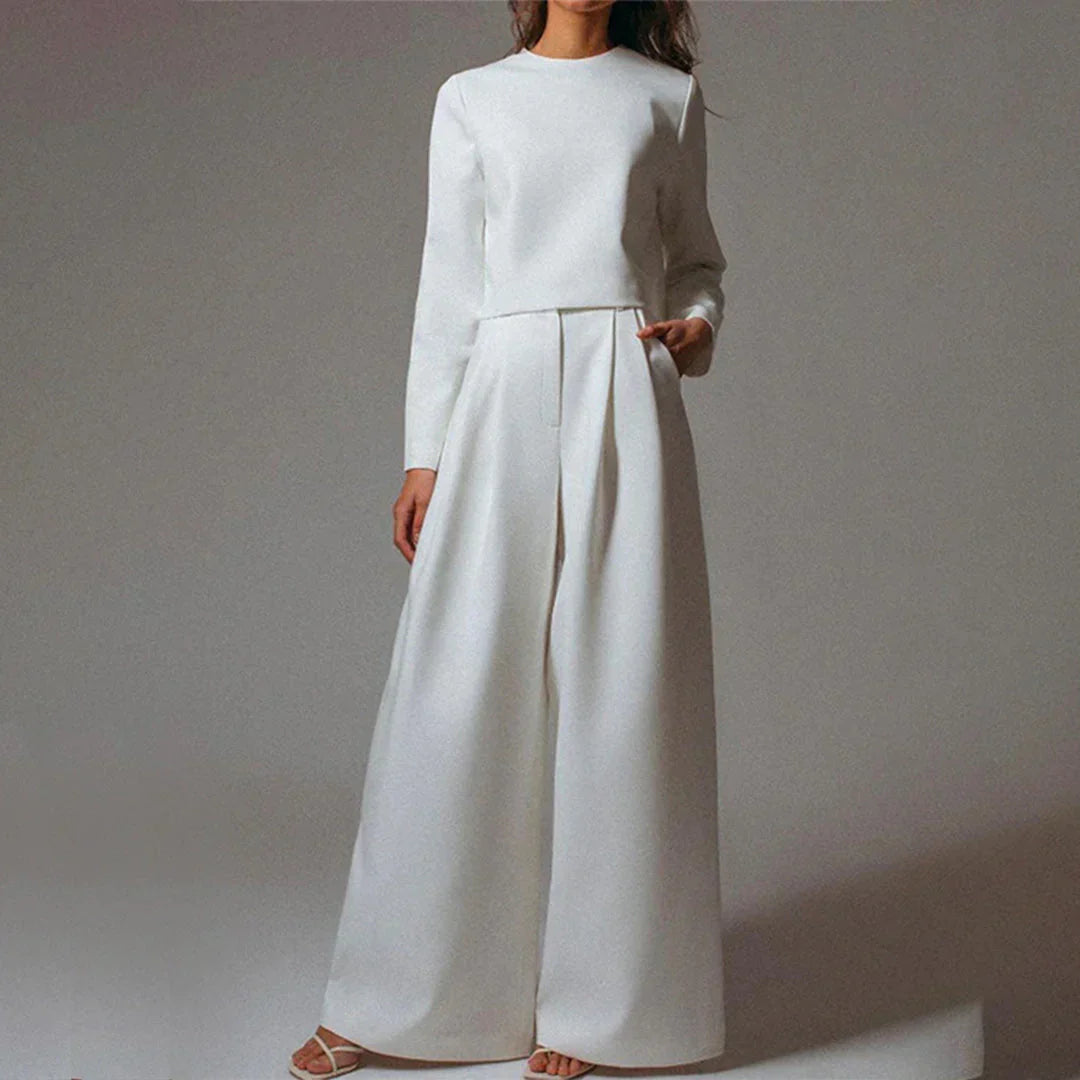Heidi-Mode | Trendy Geschäftsanzug - Top+Hose