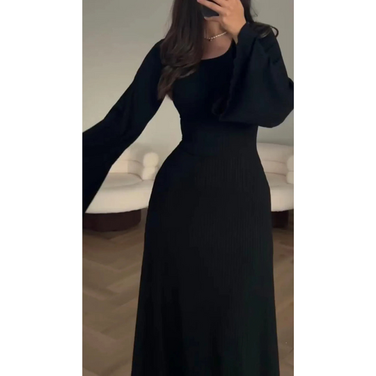 Heidi-Mode | Fließendes elegantes Maxikleid