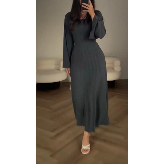 Heidi-Mode | Fließendes elegantes Maxikleid